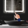 Dekoratif Ledli Dokunmatik Butonlu Ayna ELEGANT